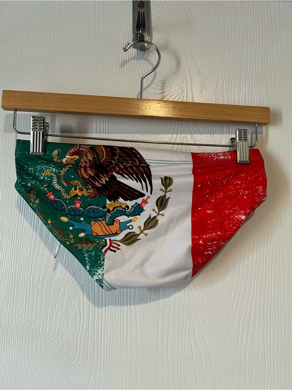 Turbo Men’s Swim Brief Smuggler Water Polo Team Mexico Sz 26
